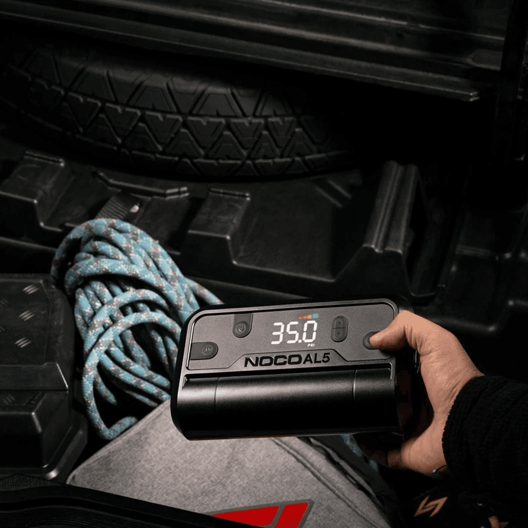 NOCO Air AL5 Cordless Tyre Inflator, Portable Rechargeable Air Compressor with USB-C & Digital Gauge - Image 3