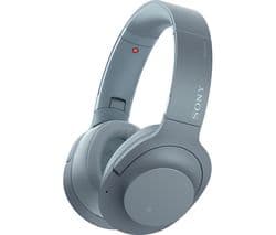SONY WH-H900N Wireless Bluetooth Noise-Cancelling Headphones - Blue - Image 1