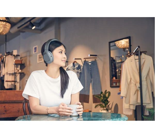 SONY WH-H900N Wireless Bluetooth Noise-Cancelling Headphones - Blue - Image 10