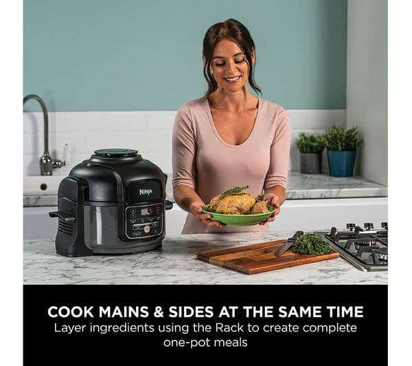 Ninja Foodi MINI OP100UK Multi Pressure Cooker & Air Fryer - Black - Image 5