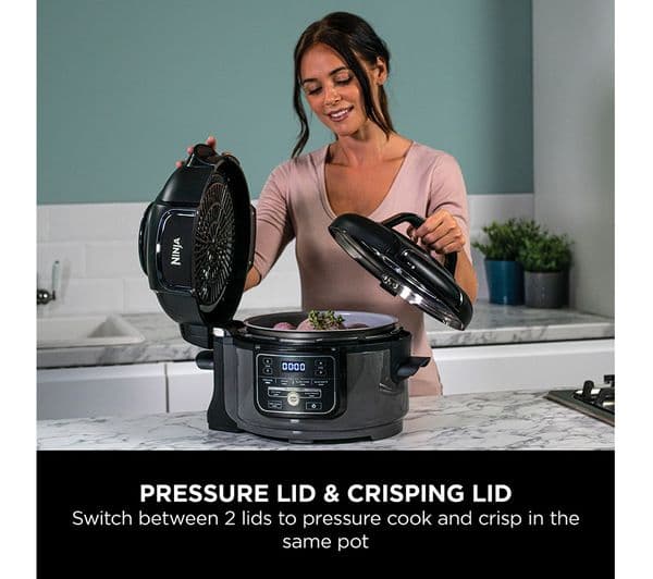 Ninja Foodi MINI OP100UK Multi Pressure Cooker & Air Fryer - Black - Image 6