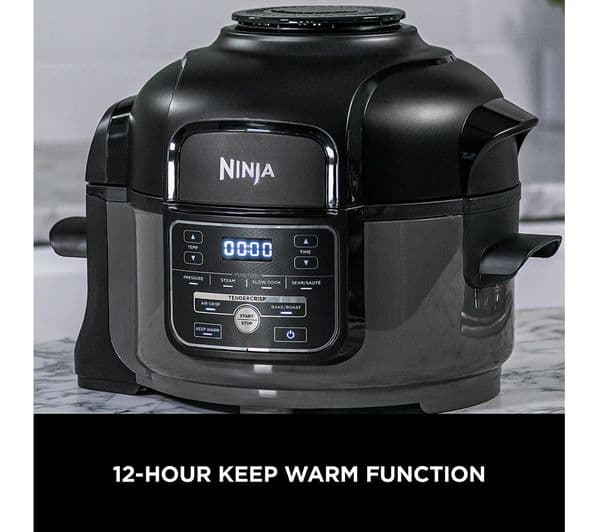 Ninja Foodi MINI OP100UK Multi Pressure Cooker & Air Fryer - Black - Image 9