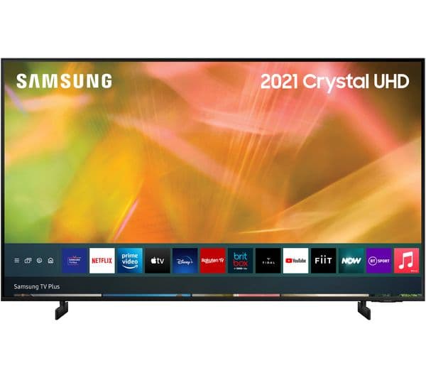 SAMSUNG UE55AU8000KXXU 55" Smart 4K Ultra HD HDR LED TV with Bixby, Alexa & Google Assistant - Image 1