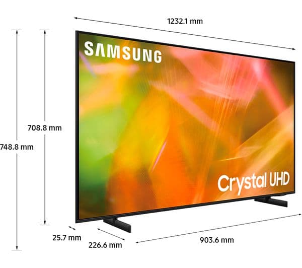 SAMSUNG UE55AU8000KXXU 55" Smart 4K Ultra HD HDR LED TV with Bixby, Alexa & Google Assistant - Image 9