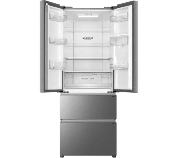 HAIER HFR5719ENPB Fridge Freezer - Slate Black - Image 4