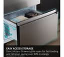 HAIER HFR5719ENPB Fridge Freezer - Slate Black thumbnail 6