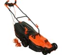 BLACK + DECKER BEMW471BH Corded Rotary Lawn Mower - Orange thumbnail 2