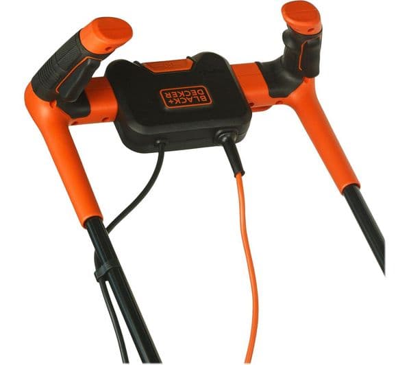 BLACK + DECKER BEMW471BH Corded Rotary Lawn Mower - Orange - Image 3
