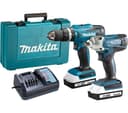 MAKITA DK18922A Cordless Combi Drill and Impact Driver Set with 2 Batteries thumbnail 1