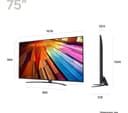 LG 75UT81006LA 75" Smart 4K Ultra HD HDR LED TV with Amazon Alexa thumbnail 2