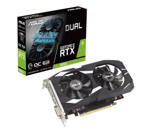 ASUS GeForce RTX 3050 6 GB GDDR6 Dual OC Graphics Card - Image 2
