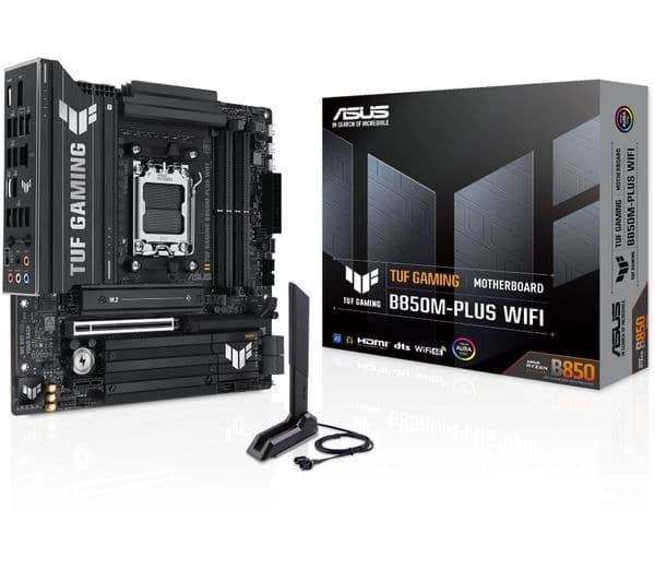 ASUS TUF Gaming B850M-PLUS WiFi Motherboard Black - Image 2