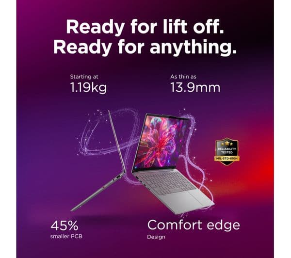 Lenovo Yoga Slim 7 Aura Intel Core Ultra 5 512GB Grey - Image 6