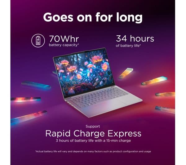 Lenovo Yoga Slim 7 Aura Intel Core Ultra 5 512GB Grey - Image 10
