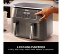 Ninja DZ300UK Dual Zone Air Fryer Gun Metal Grey thumbnail 5
