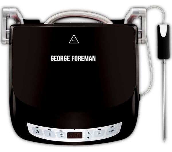 GEORGE FOREMAN Evolve Precision 24002 Grill - Black - Image 1