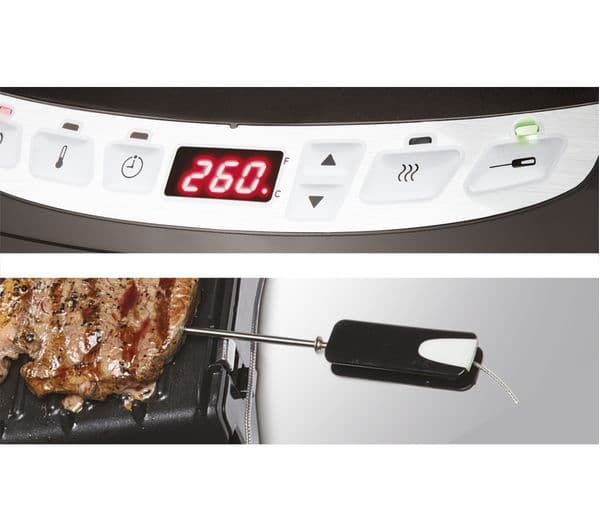 GEORGE FOREMAN Evolve Precision 24002 Grill - Black - Image 9