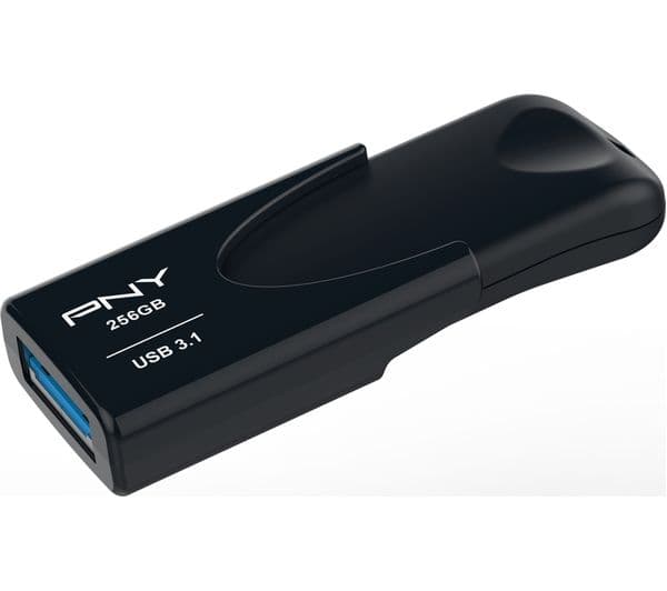 PNY Attaché 4 3.1 Memory Stick - 256 GB, Black - Image 3