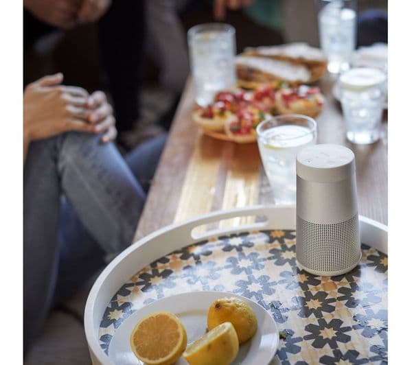 BOSE SoundLink Revolve II Portable Bluetooth Speaker - Luxe Silver - Image 9