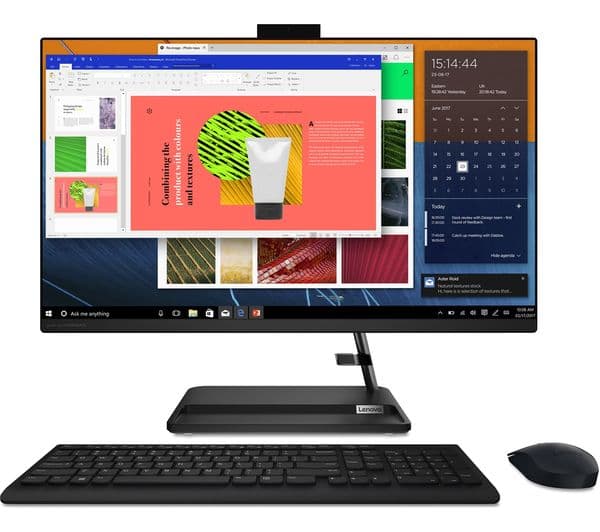 LENOVO IdeaCentre AIO 3 27" All-in-One PC - AMD Ryzen 7, 512 GB SSD, Black - Image 1
