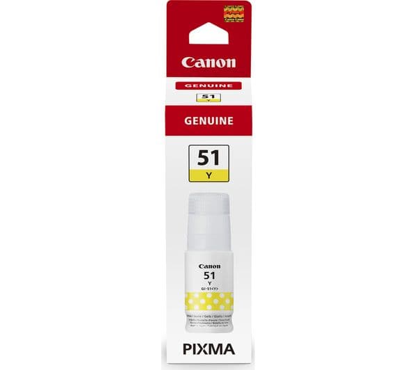 Canon GI 51 Y - yellow - original - ink refill - Image 1