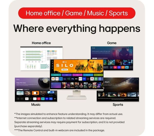 LG 32SR83U-W 31.5" 4K Monitor White - Image 3