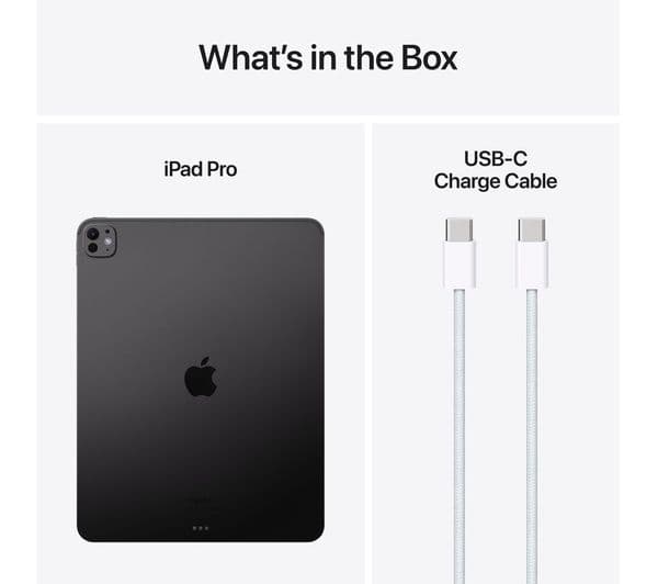 APPLE 13" iPad Pro Cellular (2024) - 256 GB, Space Black - Image 10
