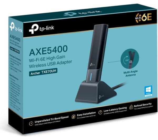 TP-Link Archer TXE70UH Wireless Adapter Black - Image 4