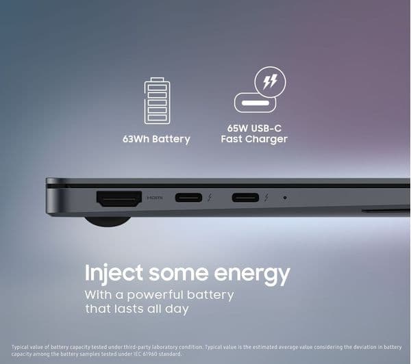 Samsung Galaxy Book4 Pro 14" Laptop - Intel® Core™ Ultra 7, 1 TB SSD, Grey - Image 8