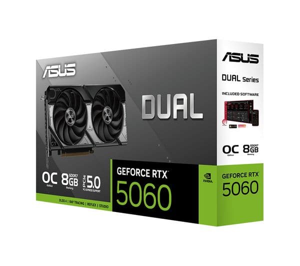 ASUS GeForce RTX 5060 8GB OC Dual Graphics Card Black - Image 7