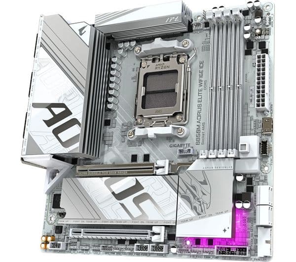 GIGABYTE Aorus Elite WiFi6E B850M Motherboard - Image 3