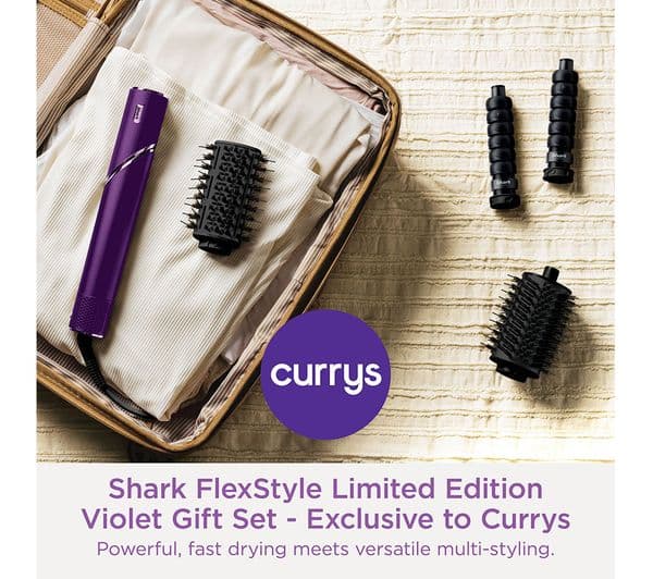 SHARK FlexStyle HD432VPUK Limited Edition 4-in-1 Air Styler & Hair Dryer - Violet Purple - Image 2