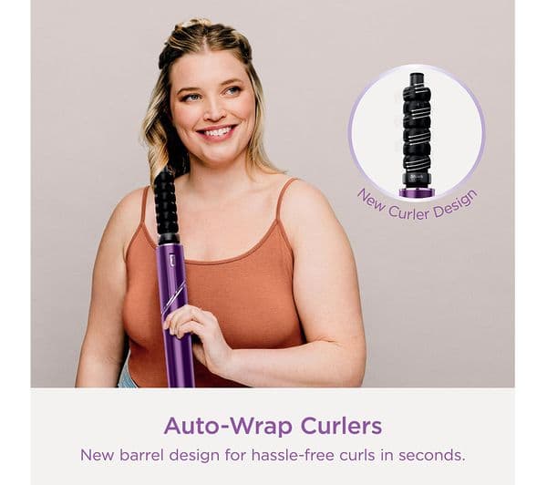 SHARK FlexStyle HD432VPUK Limited Edition 4-in-1 Air Styler & Hair Dryer - Violet Purple - Image 7