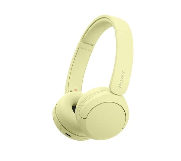 SONY WH-CH520Y Headphones Yellow - Image 1