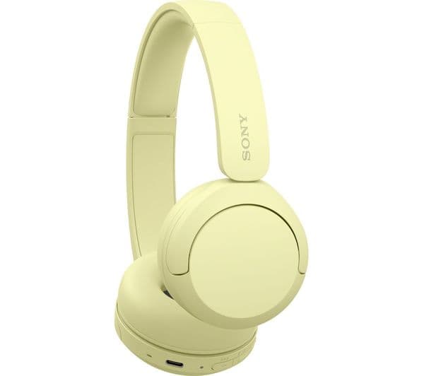 SONY WH-CH520Y Headphones Yellow - Image 4