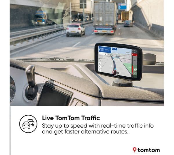 TOMTOM GO Expert Plus HGV 6" Sat Nav - Worldwide Maps - Image 4