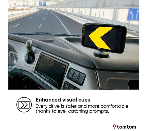 TOMTOM GO Expert Plus HGV 6" Sat Nav - Worldwide Maps - Image 5