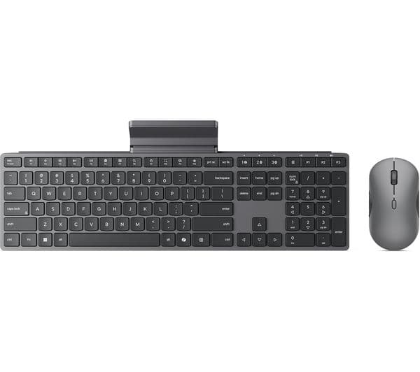 LENOVO 700 Wireless Keyboard Mouse Luna Grey - Image 1