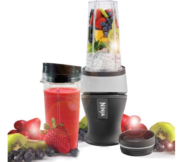 NINJA Nutri Ninja Slim QB3001 Blender - Silver - Image 9