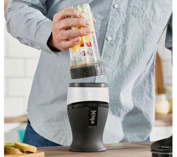 NINJA Nutri Ninja Slim QB3001 Blender - Silver - Image 10