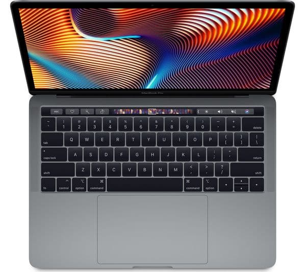APPLE 13" MacBook Pro with Touch Bar (2019) - 256 GB, Space Grey - Image 3