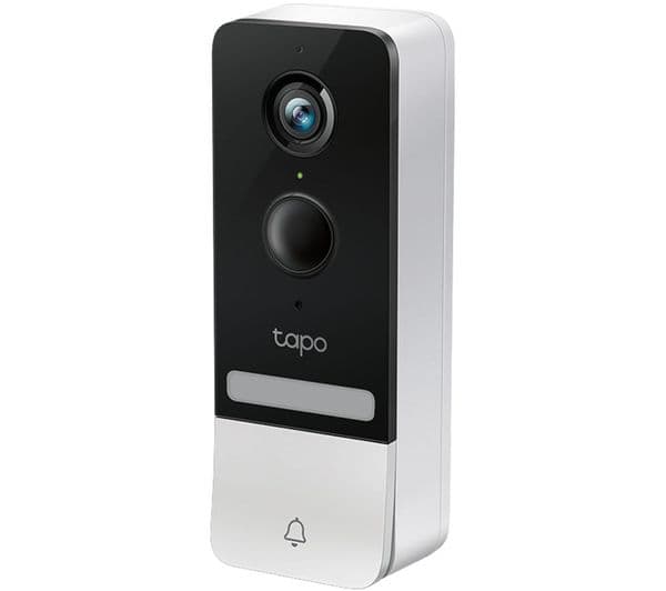TP-LINK Tapo D230S1 2K 5 MP WiFi Video Doorbell with Chime - White - Image 4