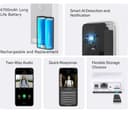 TP-LINK Tapo D230S1 2K 5 MP WiFi Video Doorbell with Chime - White thumbnail 6