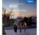 TP-LINK Tapo D230S1 2K 5 MP WiFi Video Doorbell with Chime - White thumbnail 8