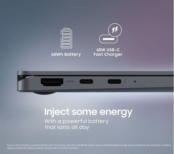 SAMSUNG Galaxy Book4 360 15.6" 2 in 1 Laptop - Intel® Core™ 5, 256 GB SSD, Grey - Image 7