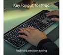 Logitech MX Keys S Mac Keyboard Space Grey thumbnail 2