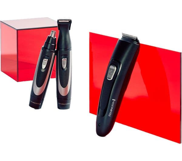 REMINGTON The Works MB905 6-piece Beard Trimmer Kit - Black & Grey - Image 3