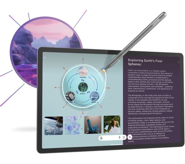 Lenovo Idea Tab Pro 12.7 Inch 256GB Wi-Fi Tablet with Pen - Luna Grey - Image 7