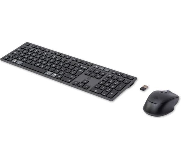 HP 720 Wireless Keyboard & Mouse Set Black - Image 2