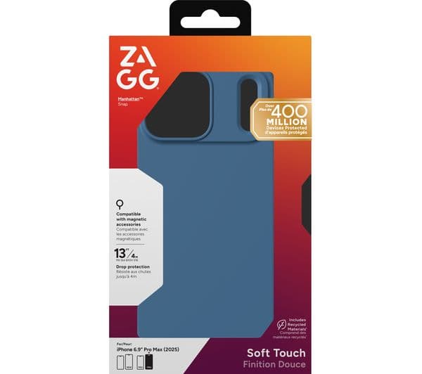 ZAGG Manhattan Snap iPhone 17 Pro Max Case Ocean Abyss - Image 10